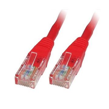 ODS CAT6 Utp LSZH Saf Bakır Kırmızı 0.3 m Patch Kablo