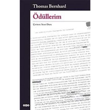 ÖDÜLLERİM - THOMAS BERNHARD