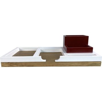 Odun Concept Alto İsme Özel Masaüstü Düzenleyici Organizer Ahşap Kalemlik