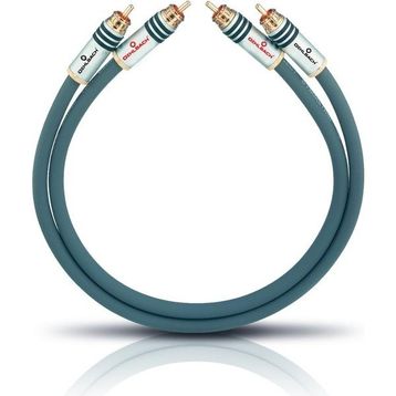 Oehlbach NF 14 Master Siyah 2.5 m RCA Kablosu