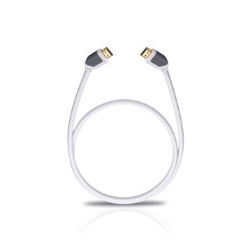 Oehlbach Shape Magic 10 mt Beyaz HDMI Kablosu
