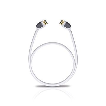 Oehlbach Shape Magic 10 mt Beyaz HDMI Kablosu