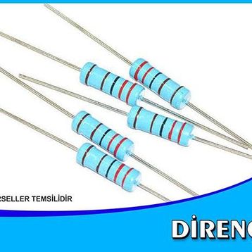 OEM 62 OHM 1/4W 1000 Adet Makaralı Direnç