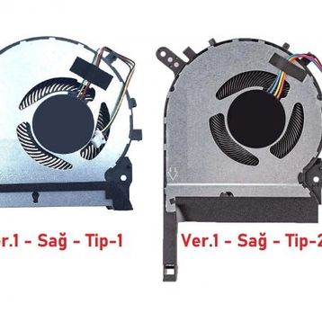 OEM Asus FA506IU-BQ078 Tip 1 V1 Sağ Fan