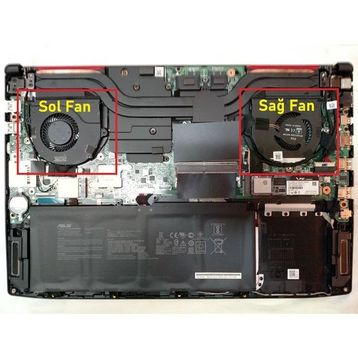 OEM Asus FX503VM-E4088 Sol V2 Fan