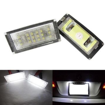 OEM BMW E46 2D Coupe Plaka Ledi