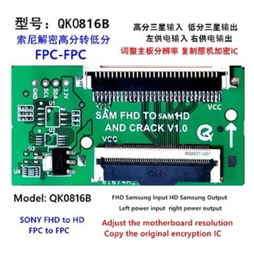 OEM QK0816B LCD Panel Flexi Repair Kart