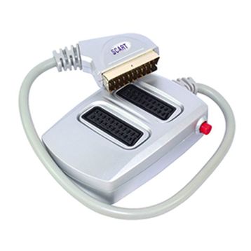 OEM Scart Dağıtıcı 2'li Silver Butonlu