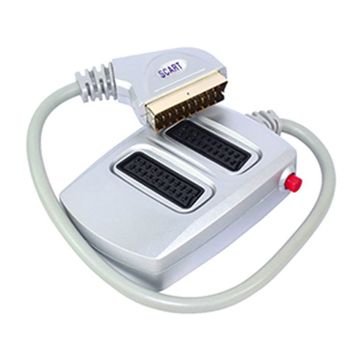 OEM Scart Dağıtıcı 2'li Silver Butonlu