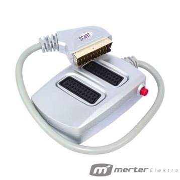 OEM Scart Dağıtıcı 2'li Silver Butonlu