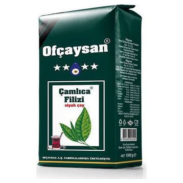 Ofçay Çamlıca Filizi Siyah 1000 gr Dökme Çay
