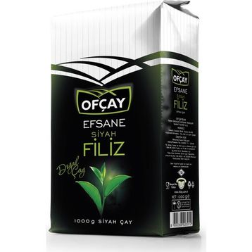 Ofçay Efsane Siyah Filiz 1000 gr Dökme Çay (3 adet)