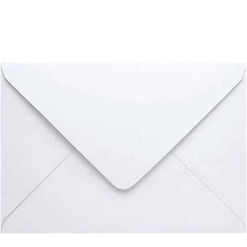 Ofis 14x20 cm 90 gr 50'li Beyaz Davetiye Zarfı