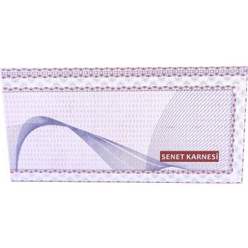 Ofisostim Dolar 50 Yaprak Senet Karnesi
