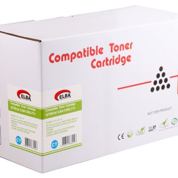 OfisPc HP Q7581A 3800 Mavi Muadil Toner