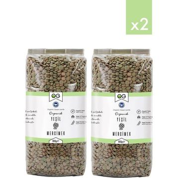 OG Natural 800 gr Yeşil Mercimek