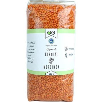OG Natural 900 gr Kırmızı Mercimek
