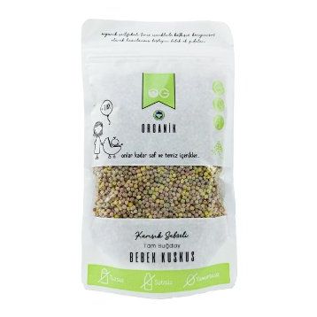 Og Natural Organik Karışık Sebzeli Tam Buğday +8 Ay 250 gr Bebek Kuskus