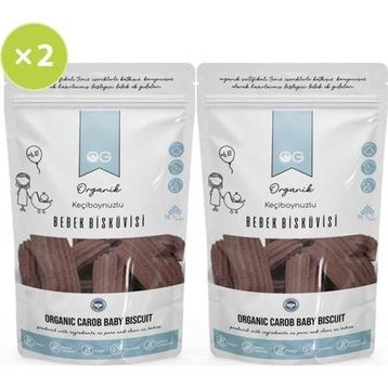 Og Natural Organik Keçiboynuzlu 2x150 gr Bebek Bisküvisi