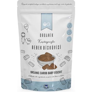 Og Natural Organik Keçiboynuzlu +6 Ay 150 gr Bebek Bisküvisi