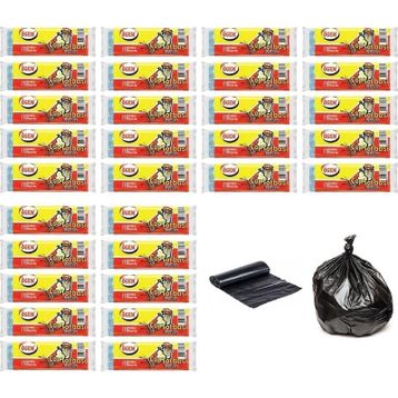 Ögem Büyük Boy Siyah 65 x 80 cm Çöp Torbası (50 adet)