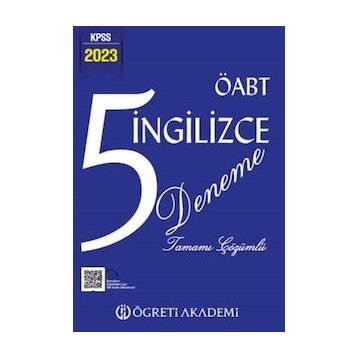 Öğreti Akademi 2023 KPSS ÖABT İngilizce 5 Deneme