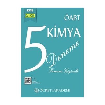 Öğreti Akademi 2023 KPSS ÖABT Kimya 5 Deneme