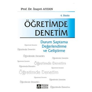 ÖĞRETİMDE DENETIM - İNAYET AYDIN