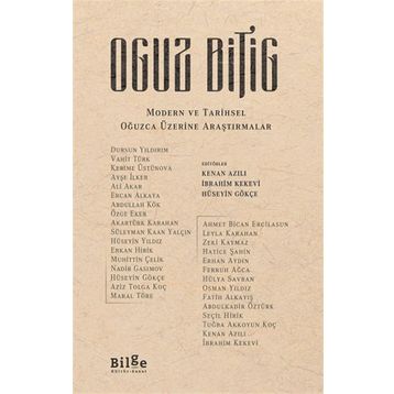 Oguz Bitig - Bilge Kültür Sanat