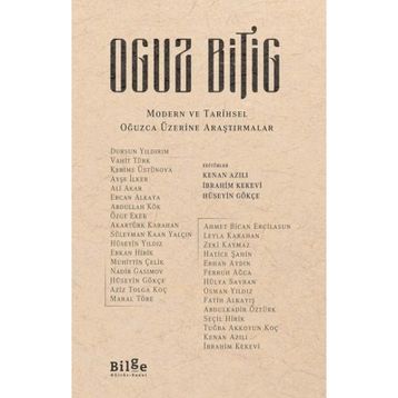 Oguz Bitig - Bilge Kültür Sanat