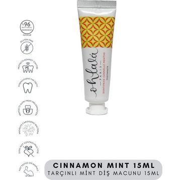 Ohlala Cinnamon Mint Tarçın Nane 15 ml Diş Macunu