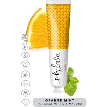 Ohlala Orange Mint Portakal Nane 75 ml Diş Macunu