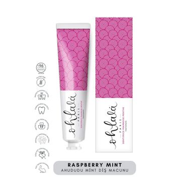 Ohlala Raspberry Mint Ahududu Nane 75 ml Diş Macunu