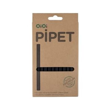 Oioi 10'lu Bitter Black Silikon Pipet