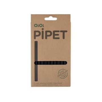 Oioi 10'lu Bitter Black Silikon Pipet
