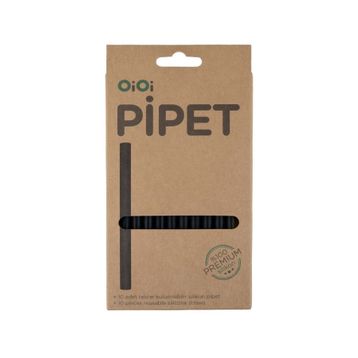 Oioi 10'lu Bitter Black Silikon Pipet