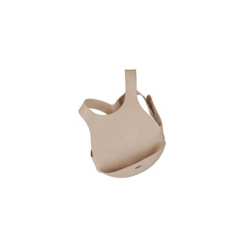 Oioi 6+ Ay Bubble Beige Silikon Mama Önlüğü
