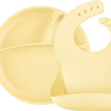 Oioi BLW II Mellow Yellow Outlet Tabaklı Beslenme Seti