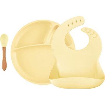 Oioi BLW II Mellow Yellow Outlet Tabaklı Beslenme Seti