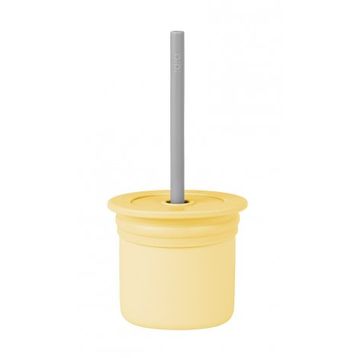 Oioi Ham+Hüp Mellow Yellow Powder Grey Bebek Beslenme Aksesuarı