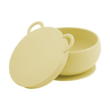 Oioi Mellow Yellow Vakumlu Kapaklı Kase