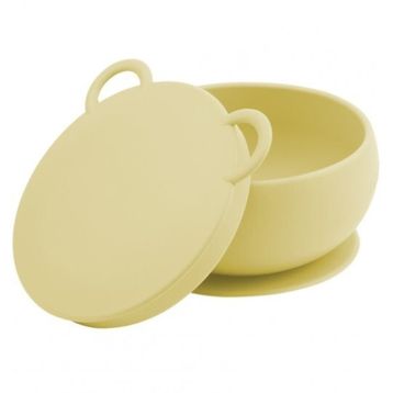 Oioi Mellow Yellow Vakumlu Kapaklı Kase