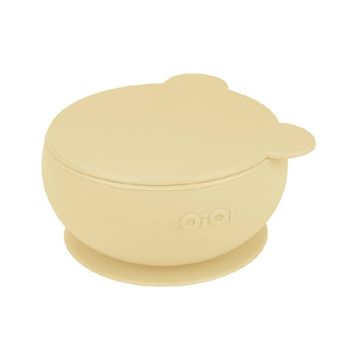 Oioi Mellow Yellow Vakumlu Kapaklı Kase