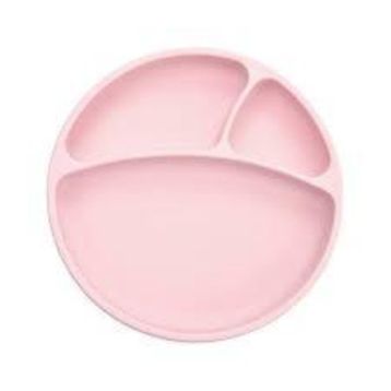 Oioi Pembe Vakum Tabanlı Silikon Bebek Mama Tabağı