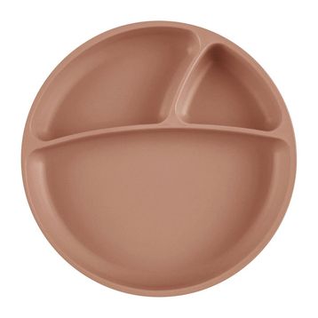 Oioi Porsiyon Vakumlu Woody Brown Mama Tabağı