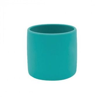 Oioi Silikon Mini Aqua Green Bardak