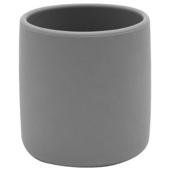 Oioi Silikon Mini Powder Grey Bardak