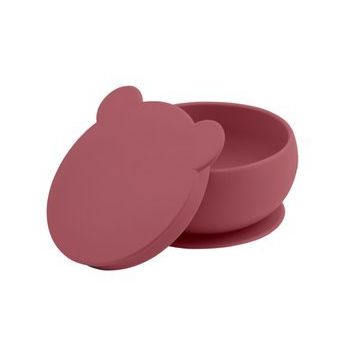 OiOi Vakum Tabanlı Velvet Rose Silikon Kapaklı Kase