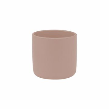 Oioi Vakumlu Tabak + Mini Bardak + NamNam Kaşık Mavi Silikon Mini Set