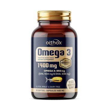 Oithox Plus Omega-3 1400 mg 30 Kapsül Balık Yağı